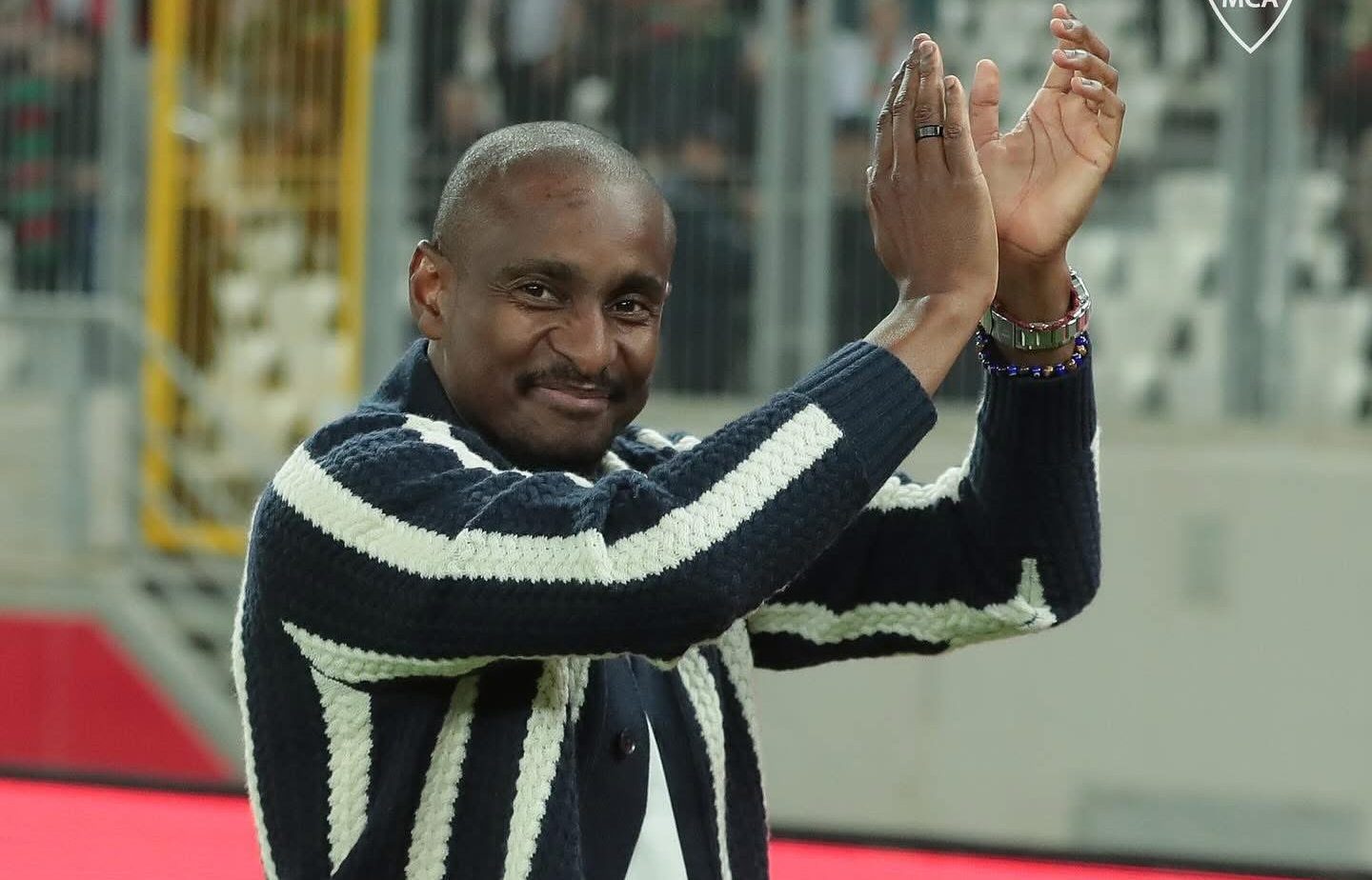 Rulani Mokwena clapping