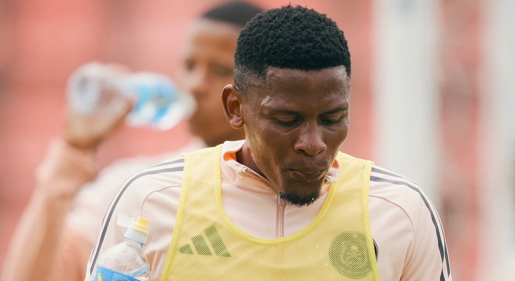 Thabiso Lebitso with Orlando Pirates