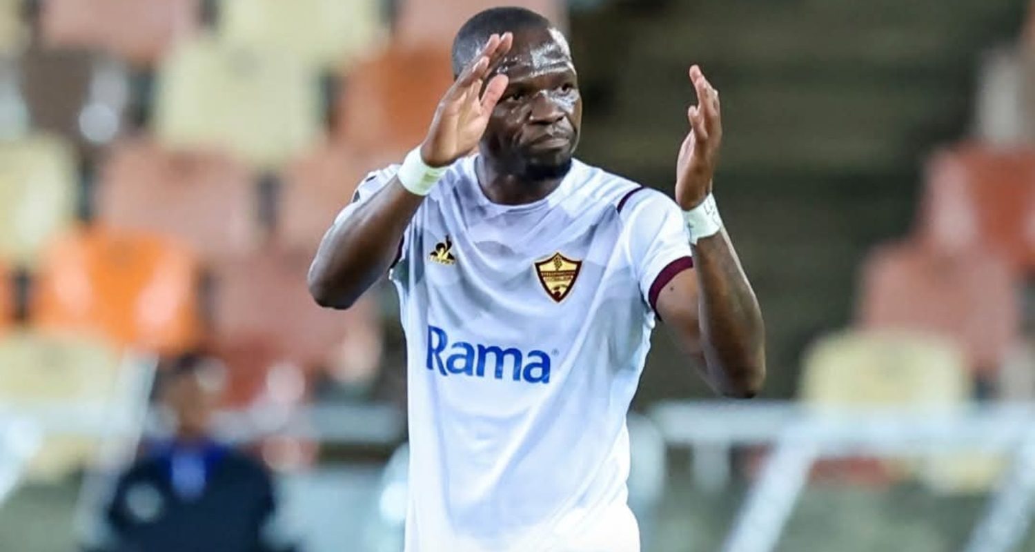 Tshegofatso Mabasa with Stellenbosch