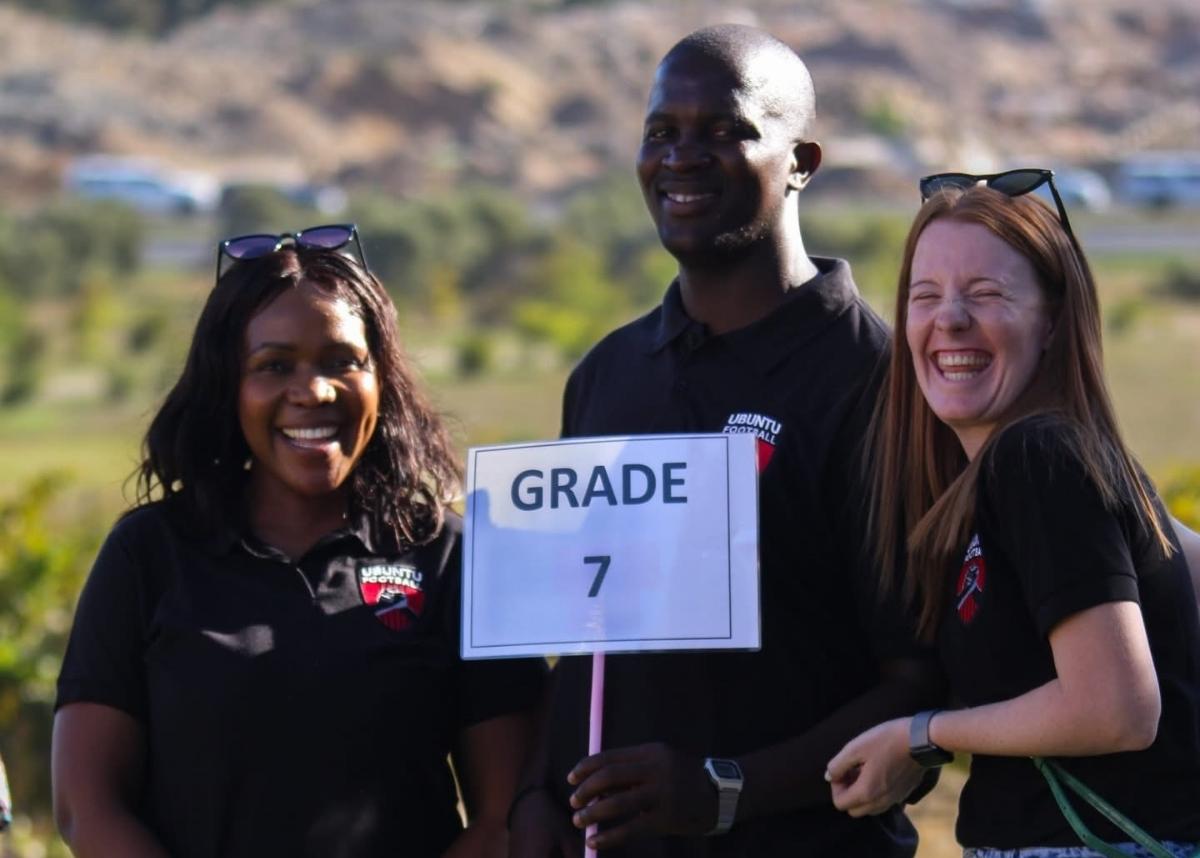 Ubuntu Football Academy teachers at the newly opened base in Somerset West, Cape Town. Image: Ubuntu Football