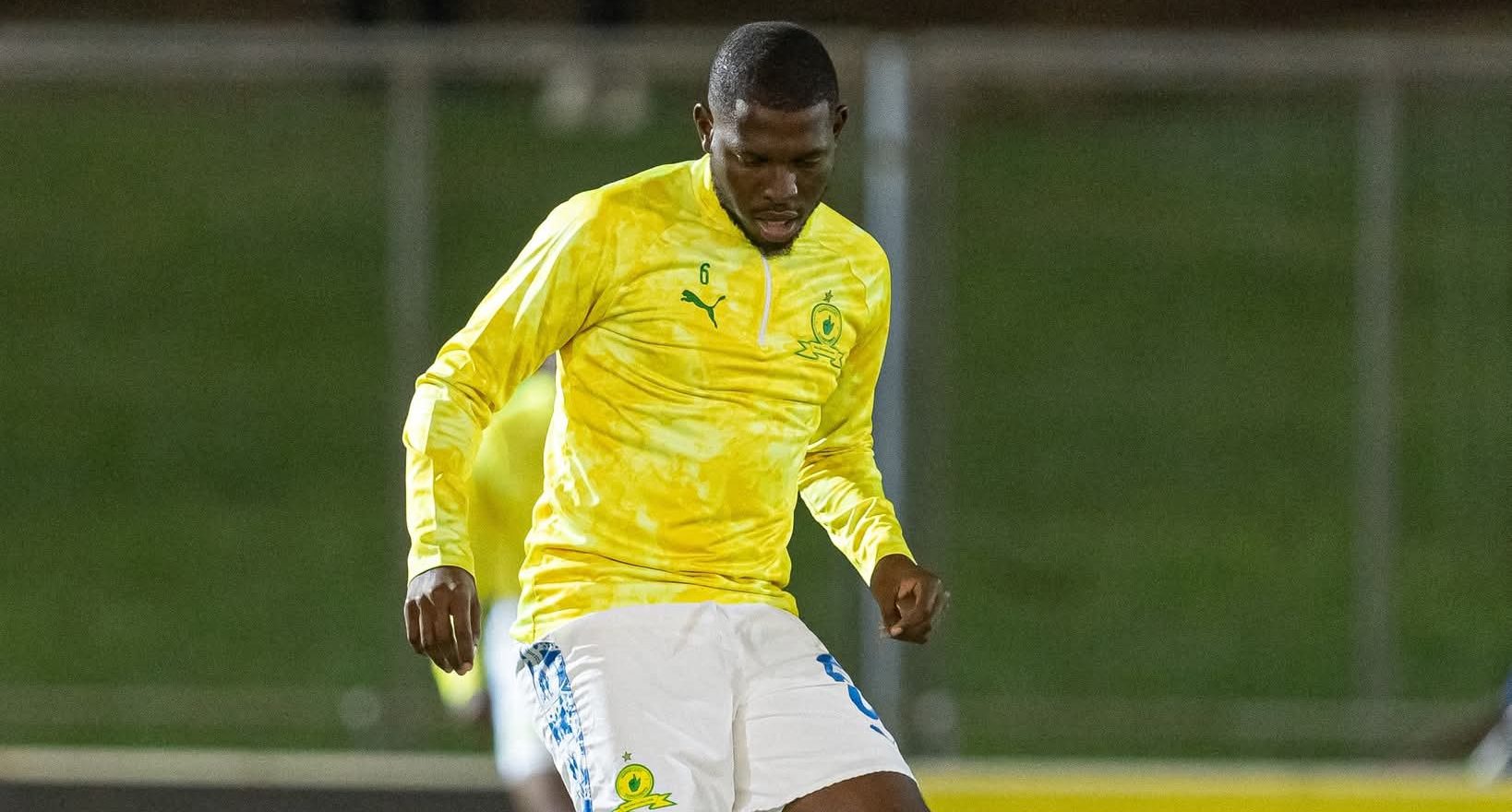 Aubrey Modiba with Mamelodi Sundowns