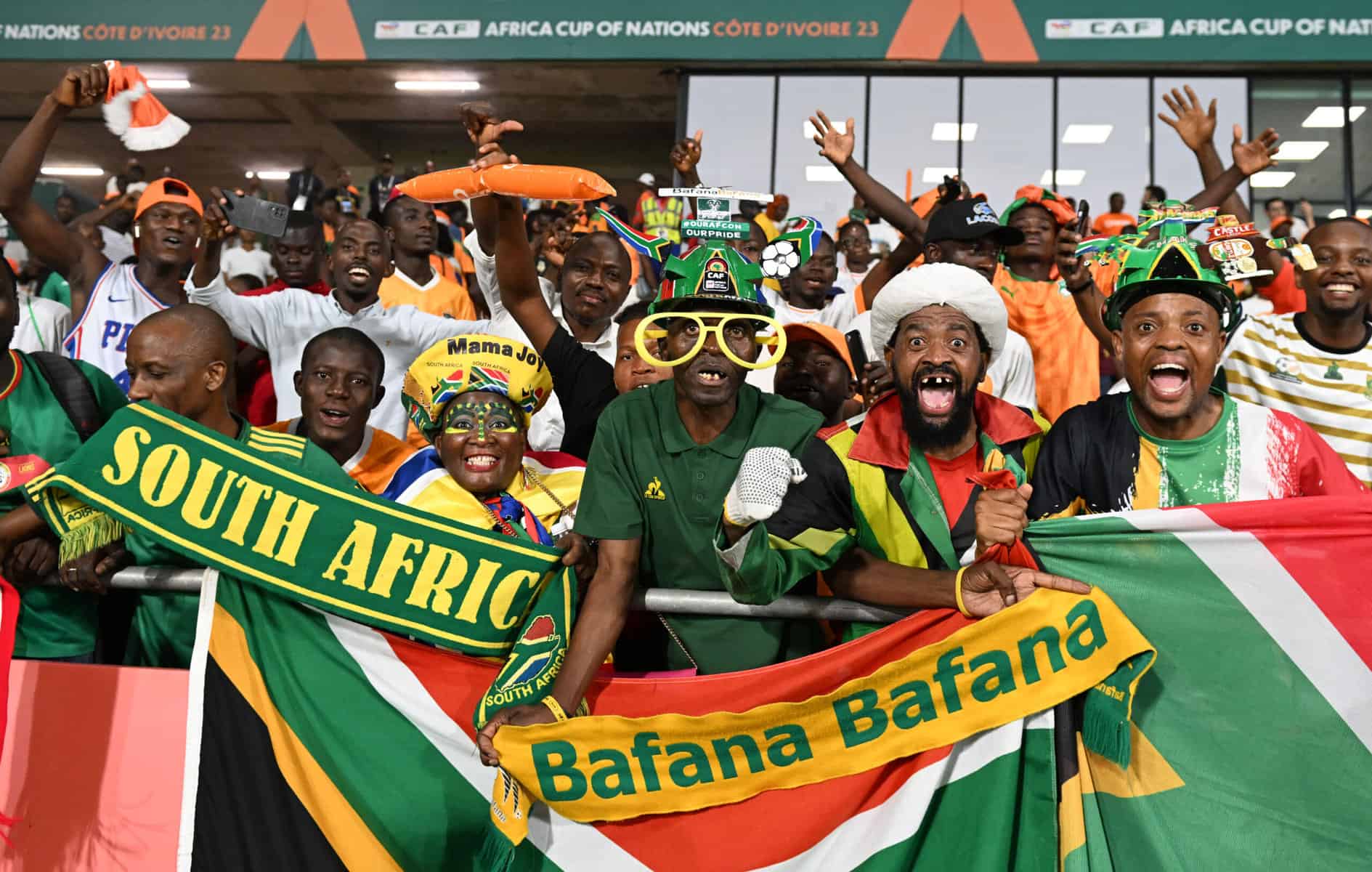 Bafana Bafana fans