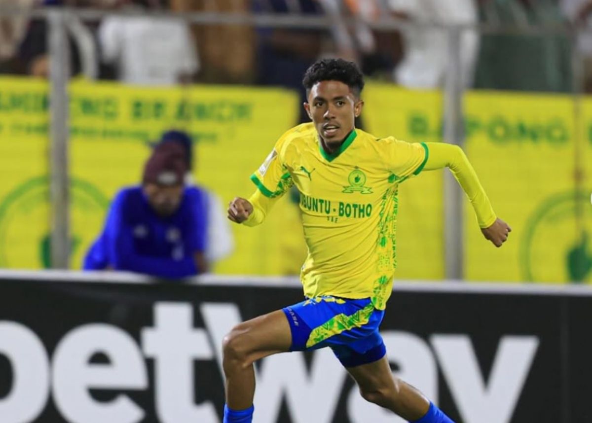 Tashreeq Matthews plays for Mamelodi Sundowns in the Betway Premiership at Loftus Versfeld. Image: Tashreeq Matthews / Instagram