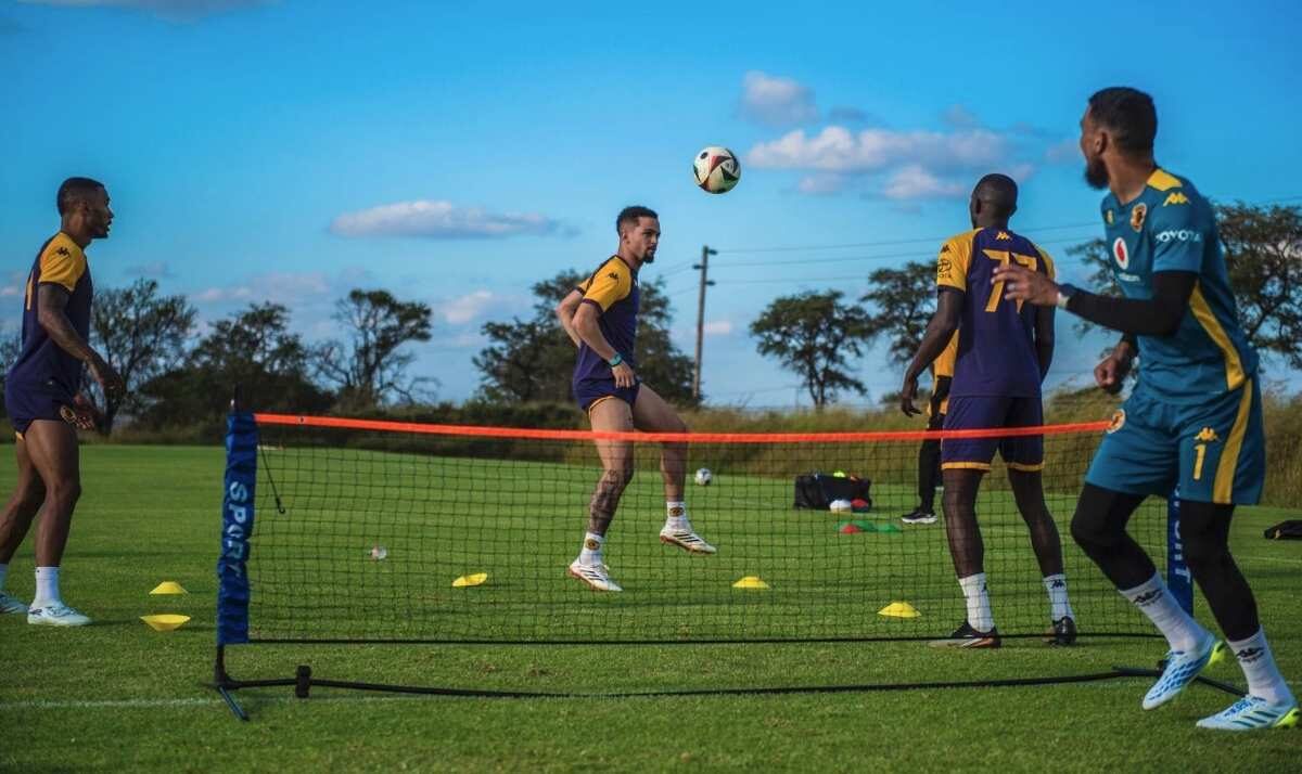 Kaizer Chiefs train at Naturena before facing Polokwane City in the Betway Premiership. Image: Kaizer Chiefs