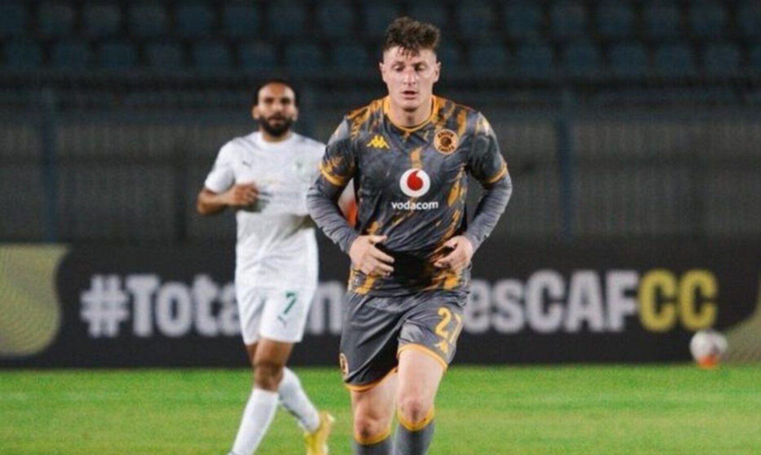 Bradley Cross in action for Kaizer Chiefs
