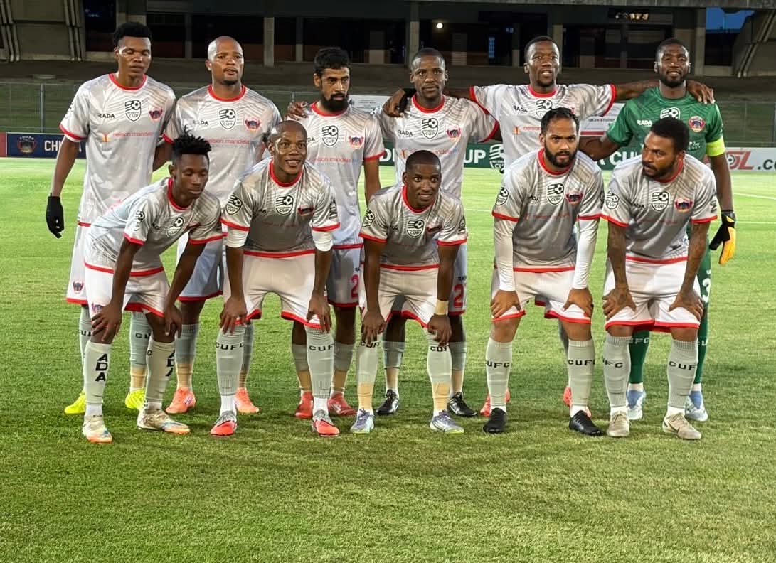 Chippa United starting line-up ahead of a Nedbank Cup match