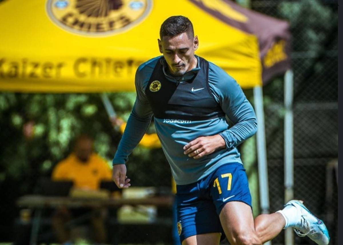 Cole Alexander trains at the Kaizer Chiefs Naturena Village. Image: Cole Alexander