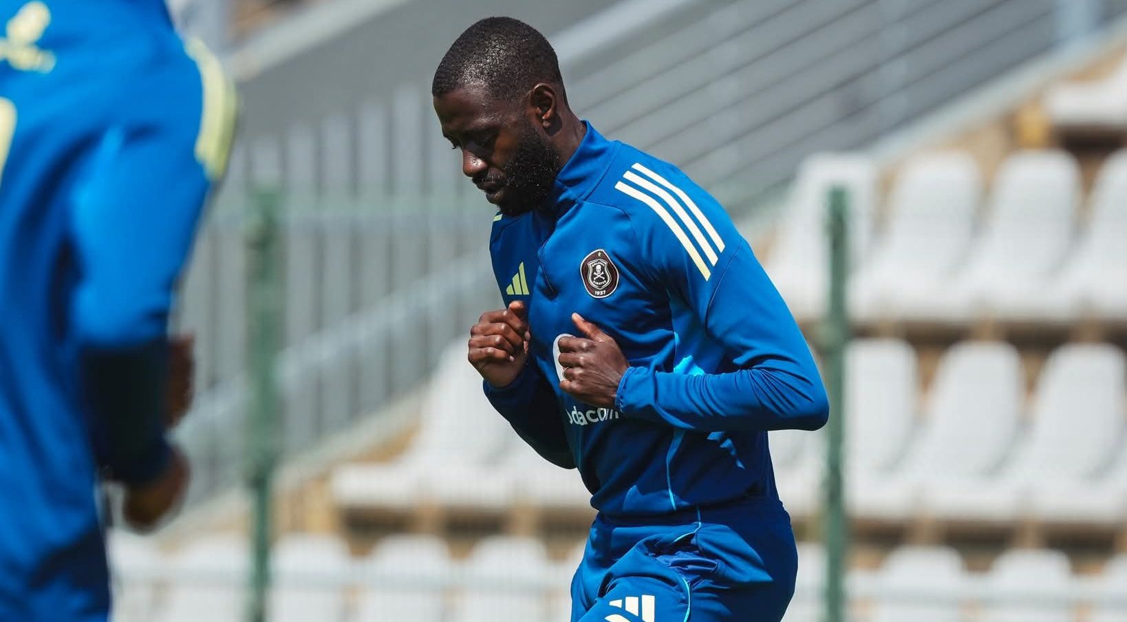 Deon Hotto at Orlando Pirates training