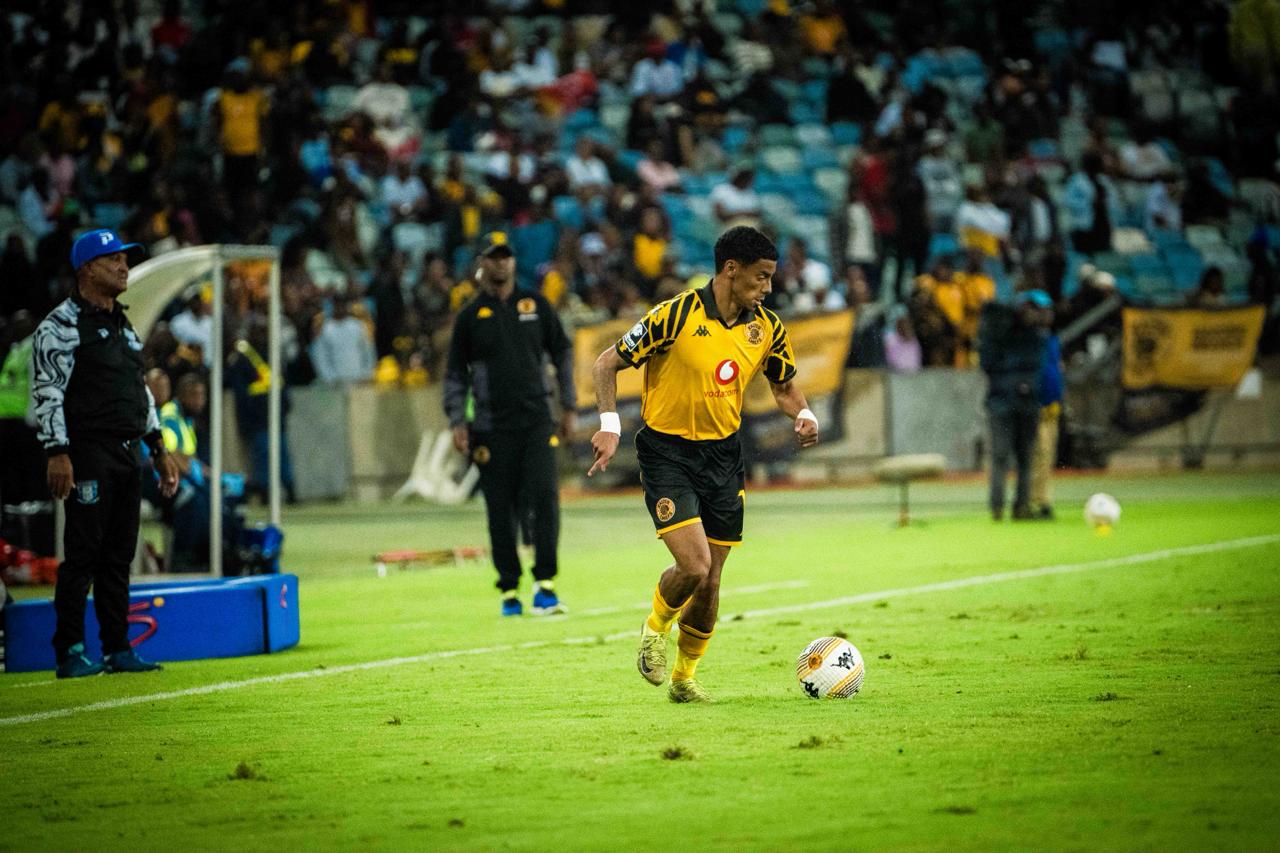 Kaizer Chiefs defender Dillan Solomons in action