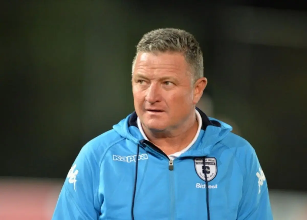 Gavin Hunt in charge of Bidvest Wits in the Premier Soccer League. Image: PSL