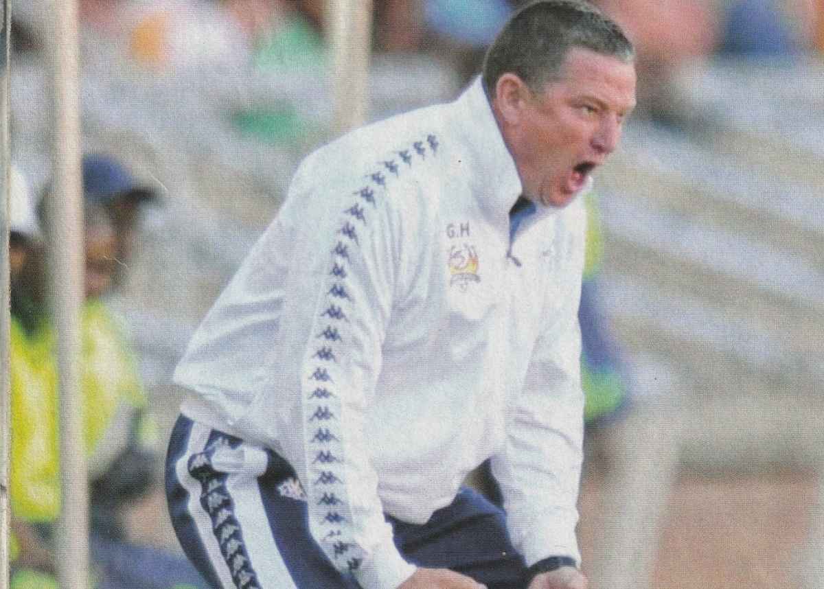 Gavin Hunt in charge of SuperSport United in the Premier Soccer League. Image: South African Football History-Official