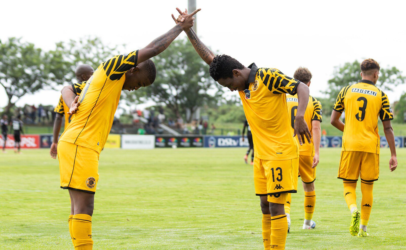 Kaizer Chiefs DDC players in celebratory mood