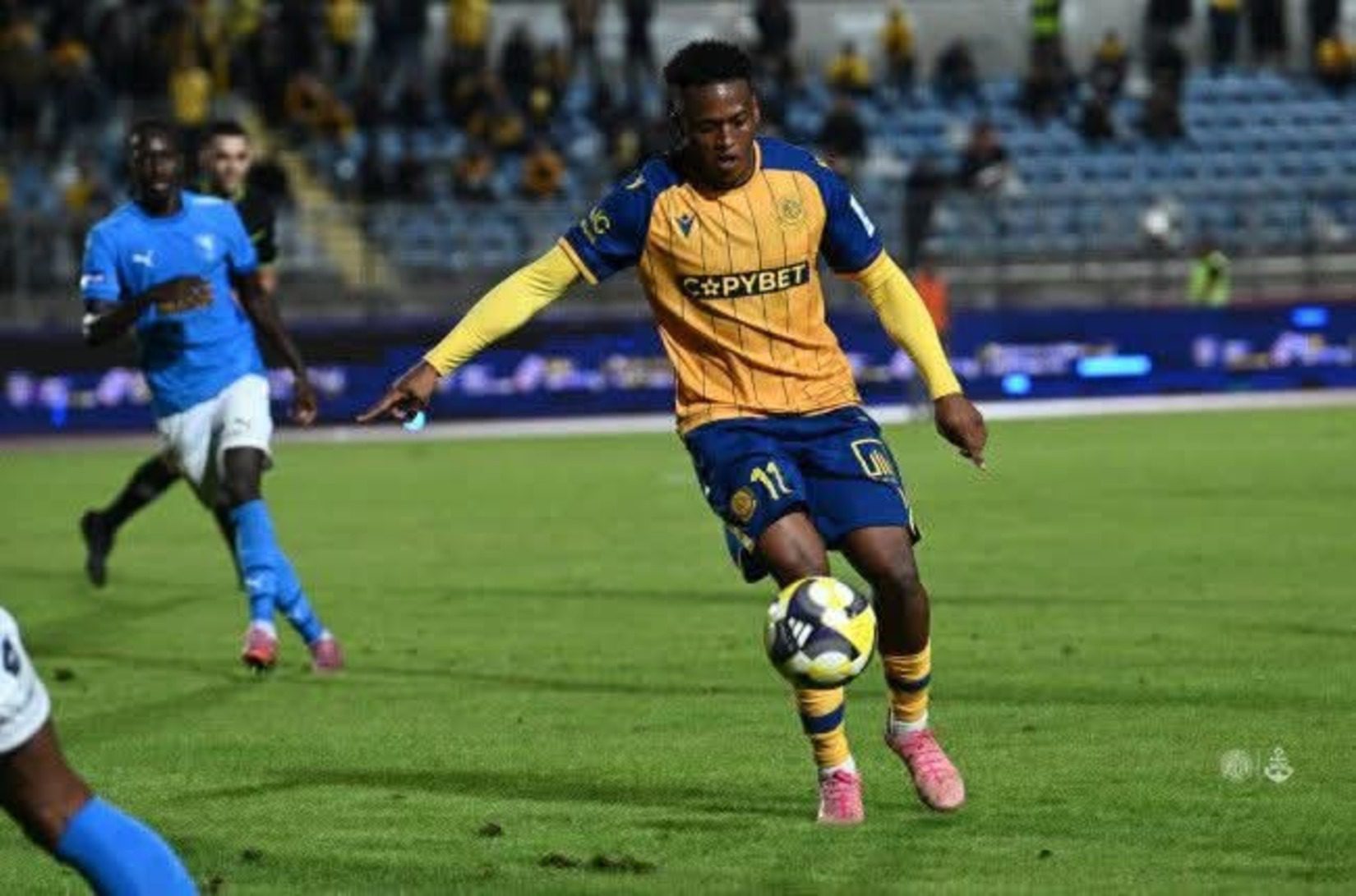 Luther Singh in action for AEL Limassol
