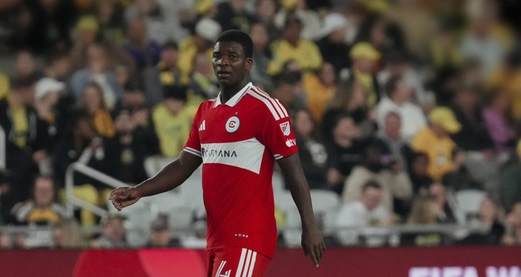 Mbekezeli Mbokazi during a MLS match