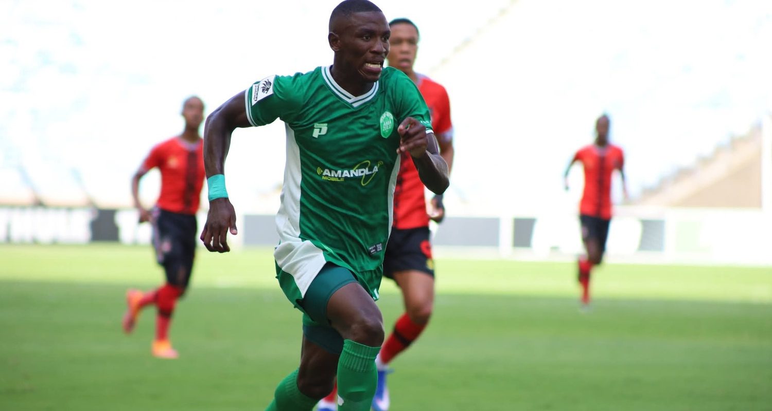 Nkosikhona Radebe with AmaZulu FC