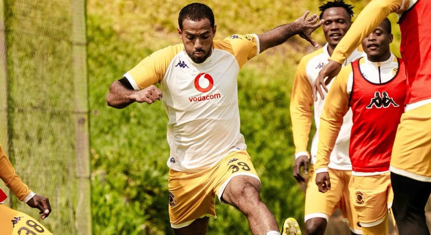 Reeve Frosler with Kaizer Chiefs