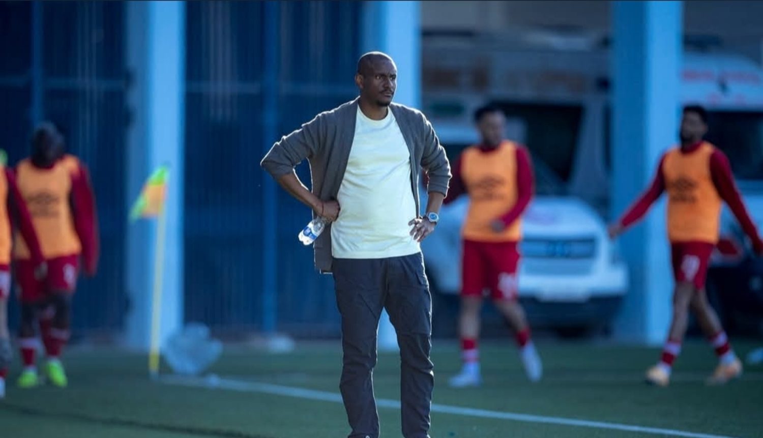 Rulani Mokwena during a Al-Ittihad SC match