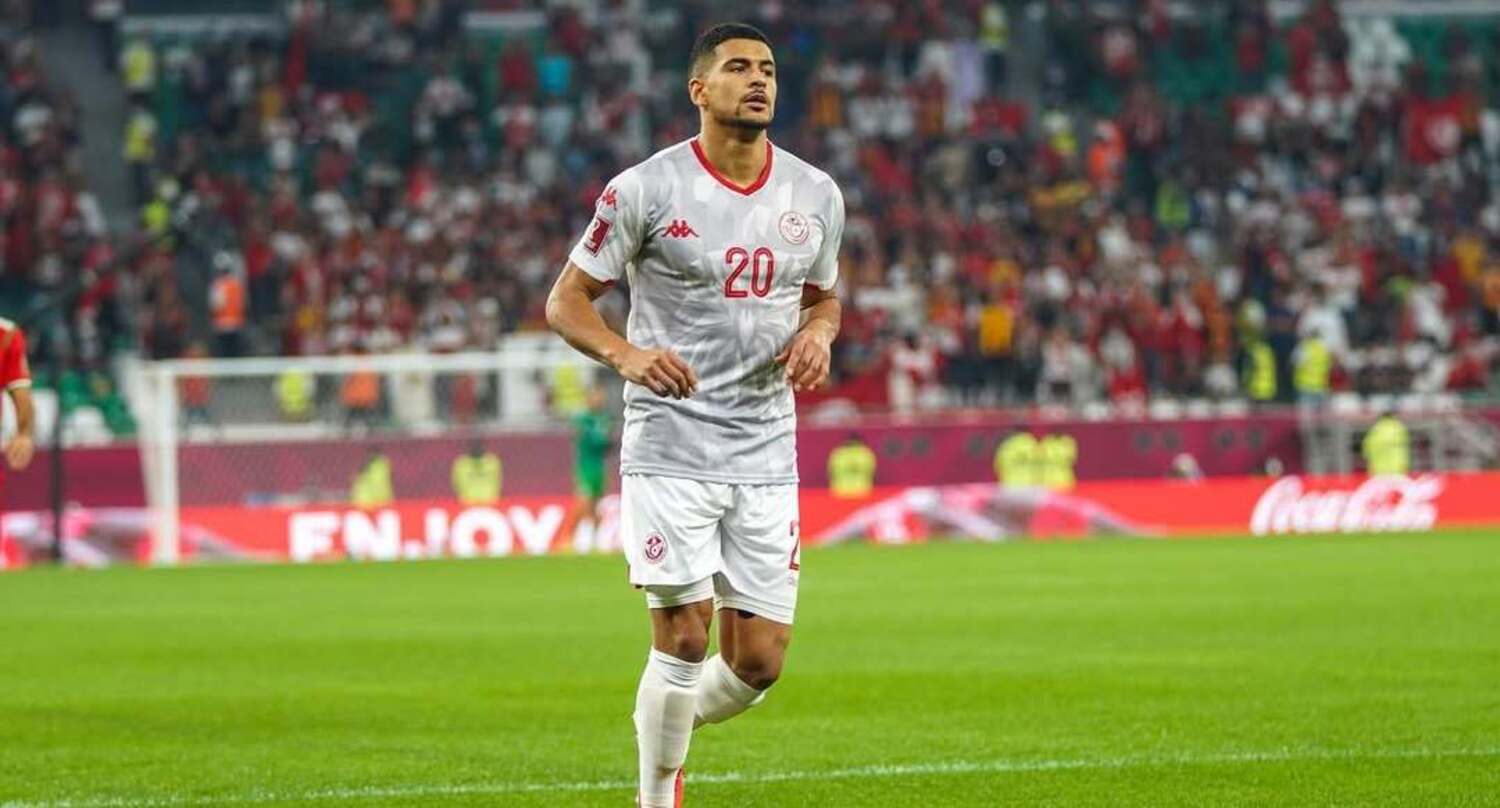 Esperance defender Mohamed Drager in action for Tunisia