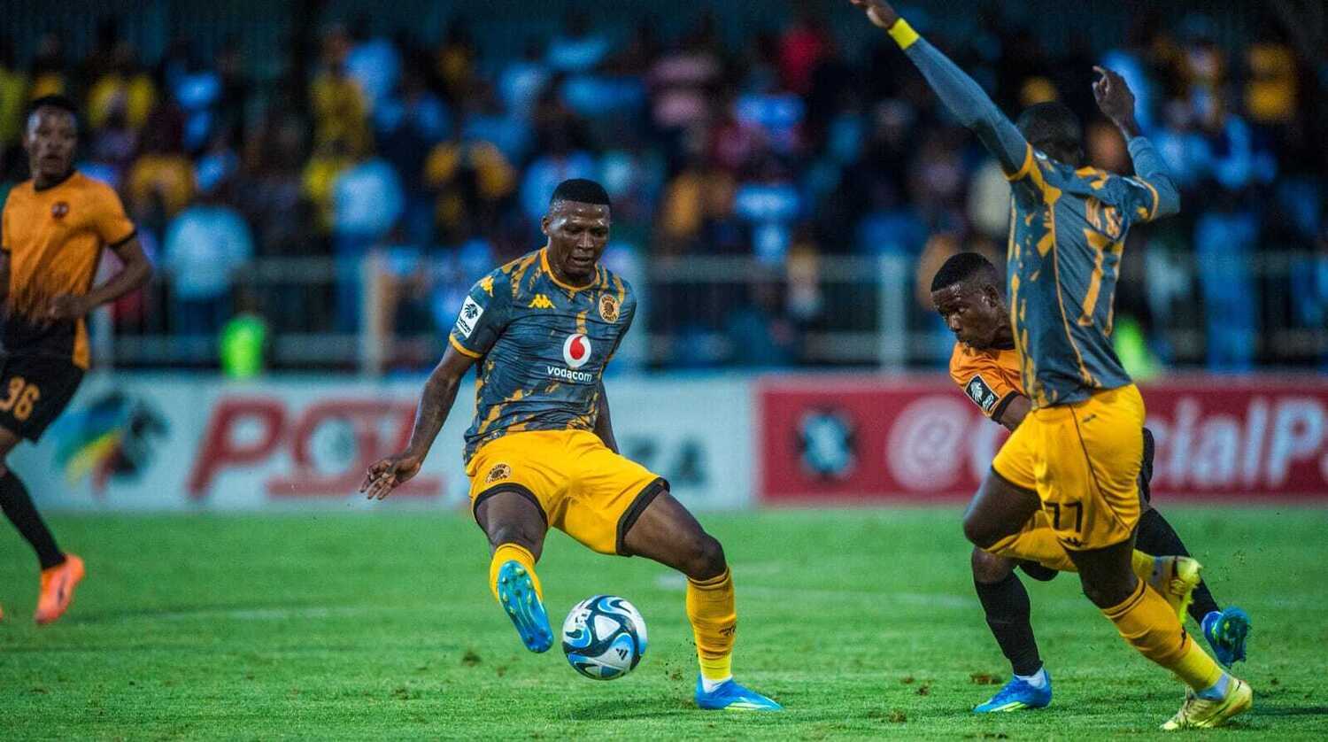 Thabiso Monyane in action for Kaizer Chiefs against Polokwane City