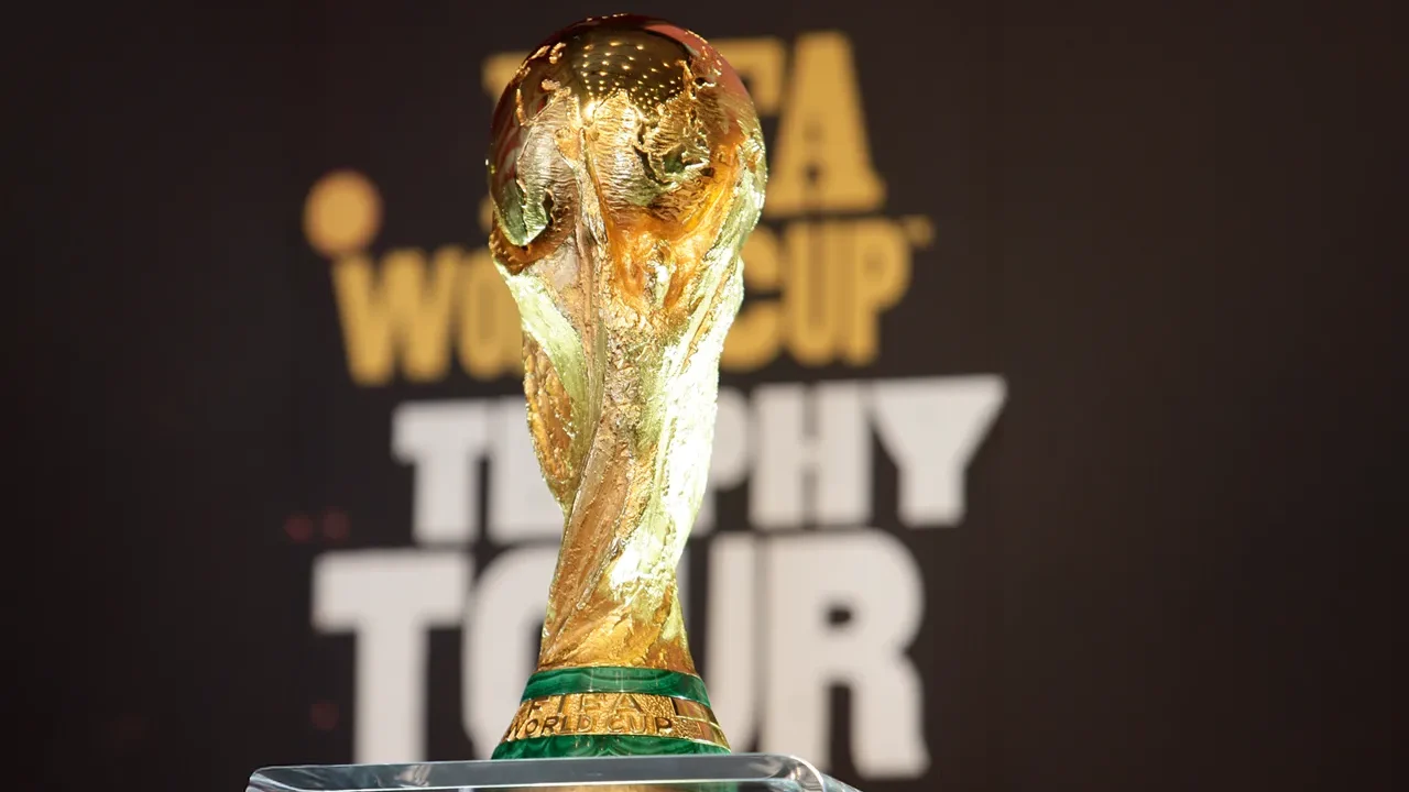 The 2026 FIFA World Cup trophy
