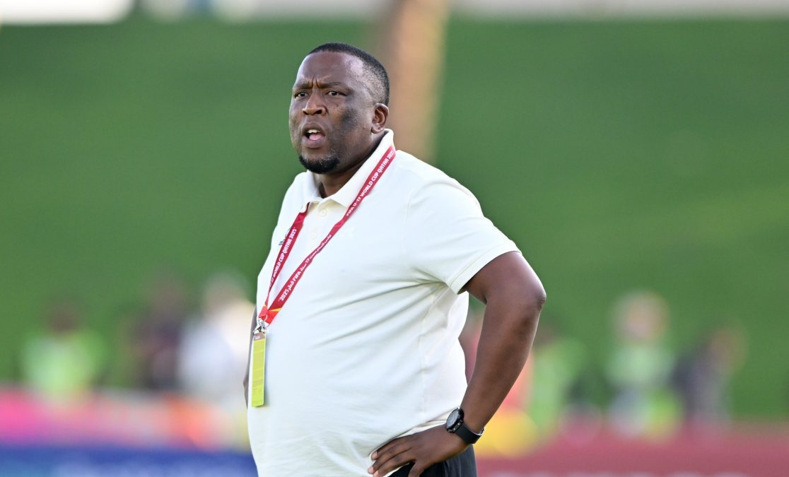 Amajimbos head coach Vela Khumalo on duty
