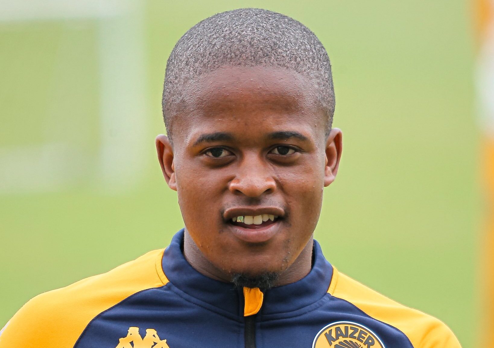 Wandile Duba of Kaizer Chiefs at training