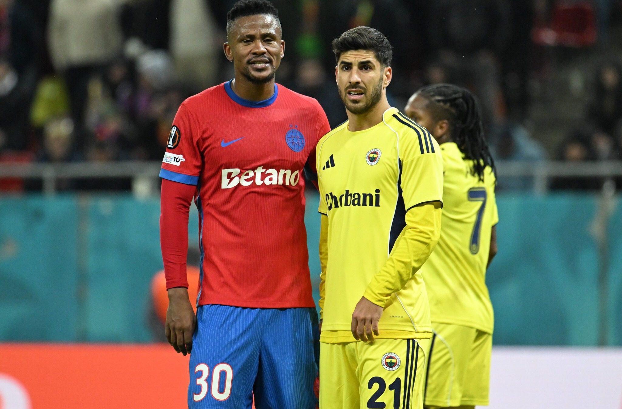 FCSB defender Siyabonga Ngezana in action for the club back in January 2026