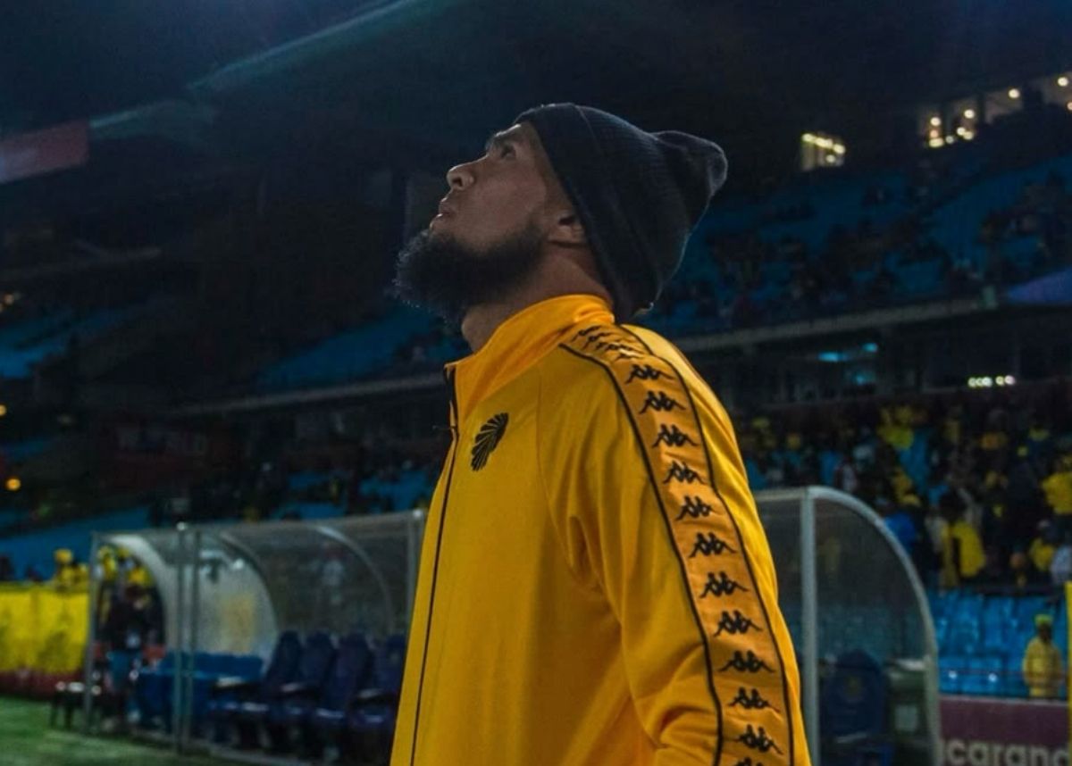 Brandon Petersen at the Dr Molemela Stadium before Kaizer Chiefs faced Siwelele FC in the Betway Premiership. Image: Kaizer Chiefs media