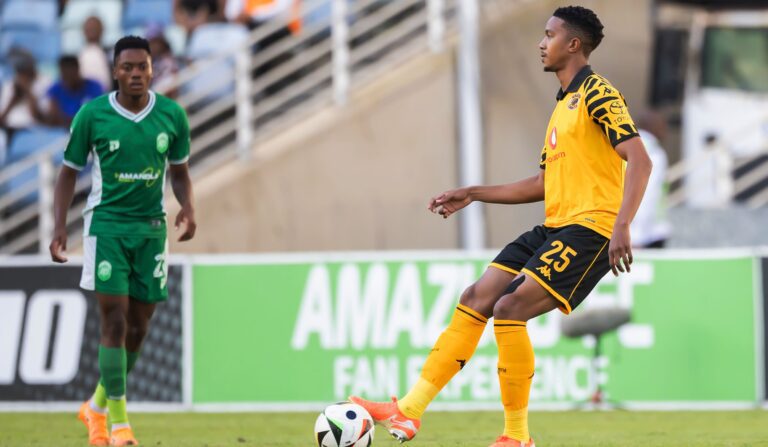 Kaizer Chiefs in action against AmaZulu FC
