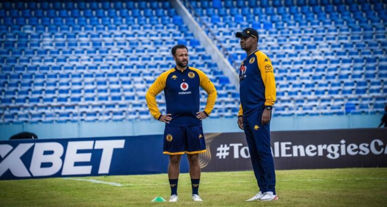 Khalil Ben Youssef and Cedric Kaze at Kaizer Chiefs