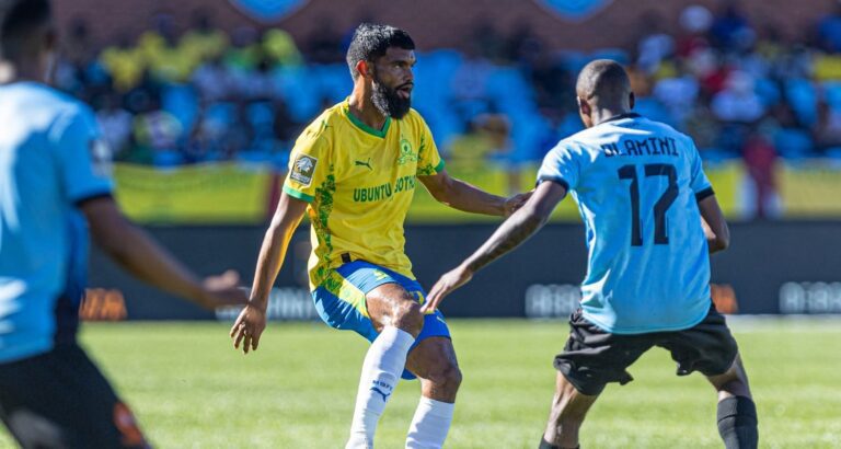 Mamelodi Sundowns in action against Polokwane City