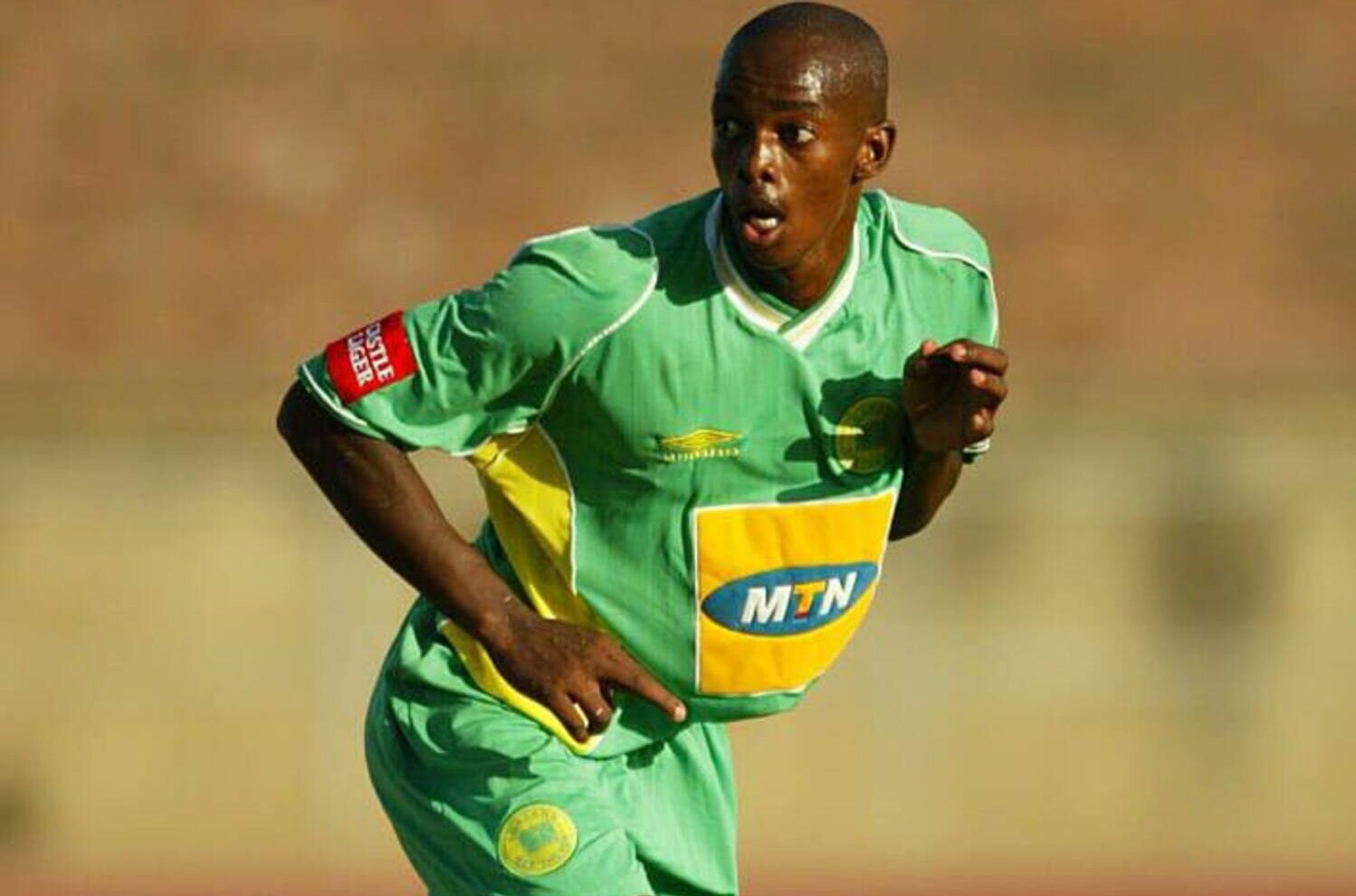 Papi Zothwane in action for Golden Arrows