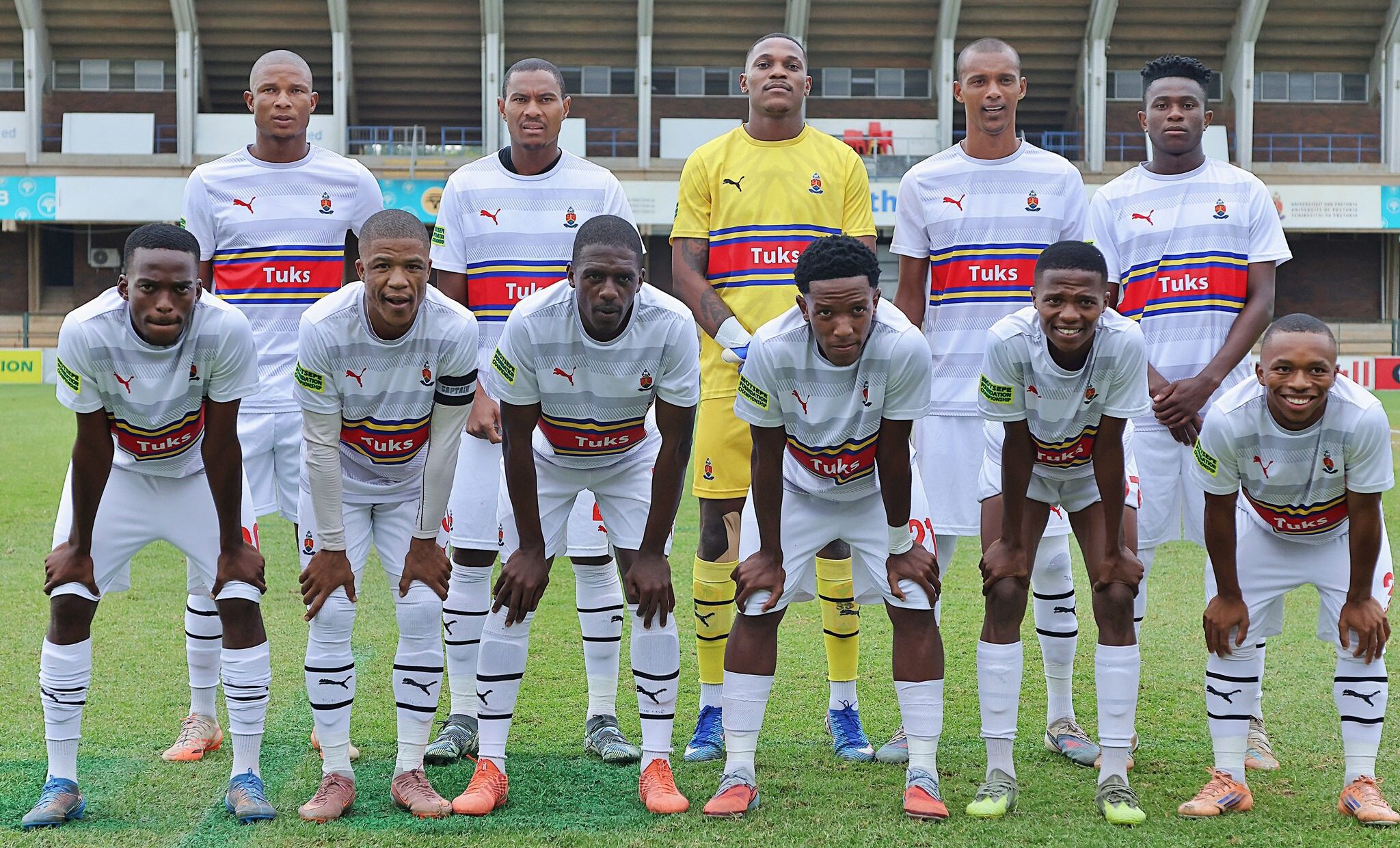 Pretoria University FC team picture
